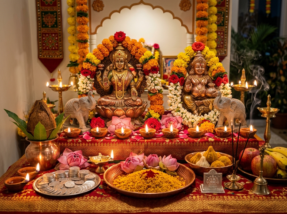 Lakshmi Kuber Wealth Puja